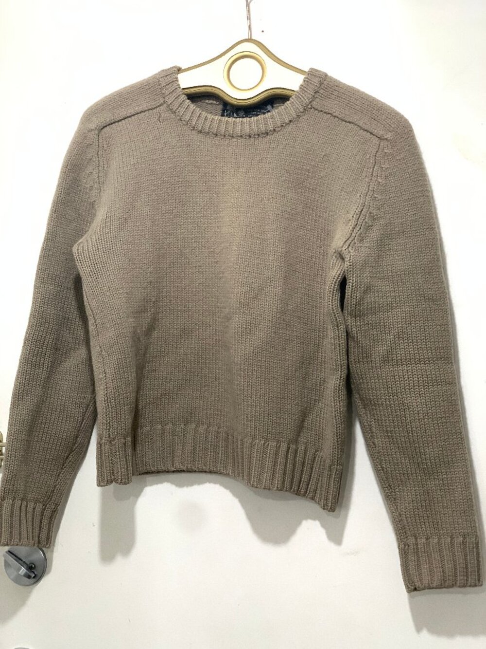VINTAGE DAVISON'S OF BERMUDA CHUNKY KNIT WOOL CROPPED SWEATERS SIZE S